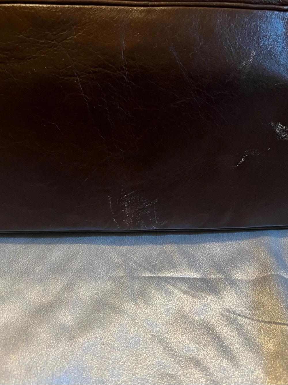 Coach Pink Signature Canvas Tote with Dark Brown Leather Accents